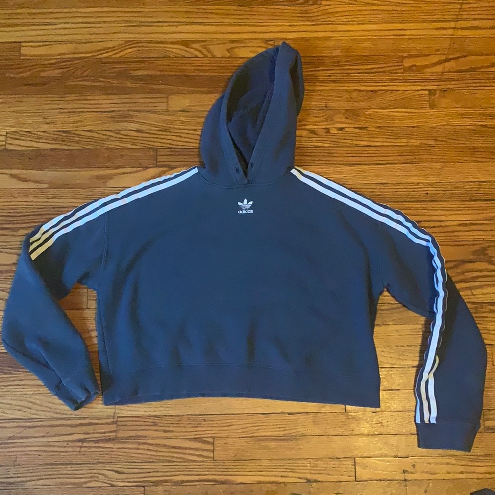 Adidas Cropped Hoodie